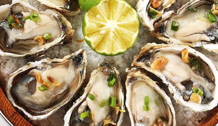 Trong hàu chứa nhiều khoáng chất khắc phục tình trạng chồng yếu sinh lý