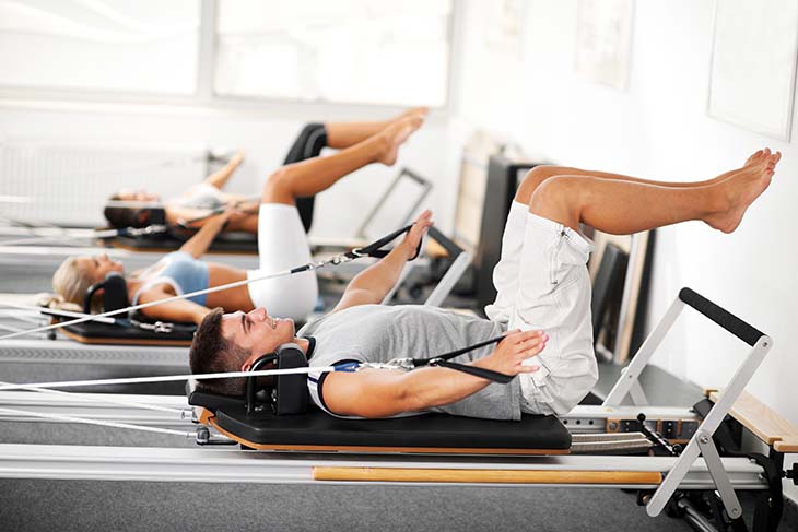Điều trị chứng cương dương bằng bài tập pilates