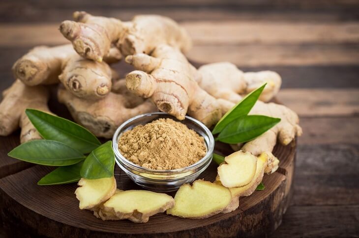 Chữa trào ngược dạ dày bằng gừng tại nhà