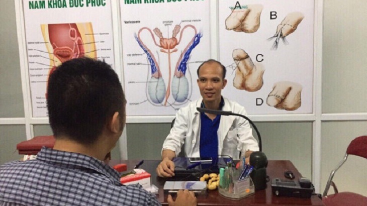 Phòng Phòng khám nam khoa Đức Phúckhám nam khoa Đức Phúc thăm khám và điều trị xuất tinh sớm