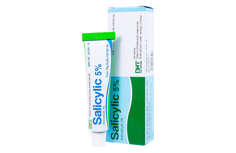 Thuốc mỡ salicylic thường được kê nhằm cải thiện triệu chứng bệnh