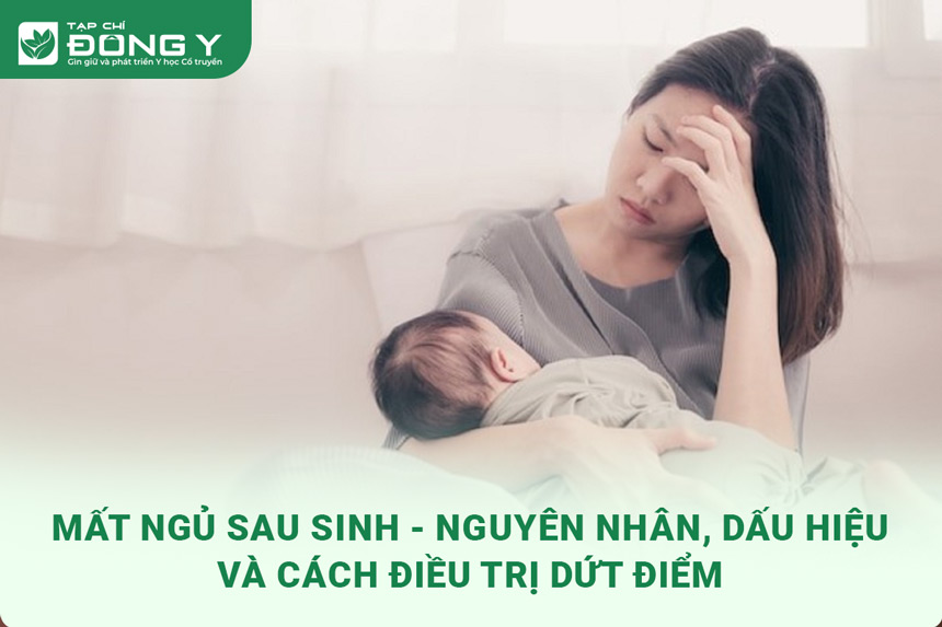 mat ngu sau sinh