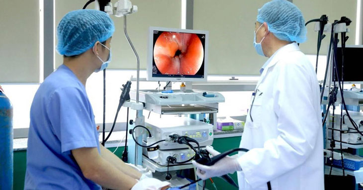 Máy nội soi giúp quan sát tình trạng bệnh bên tron cơ thể