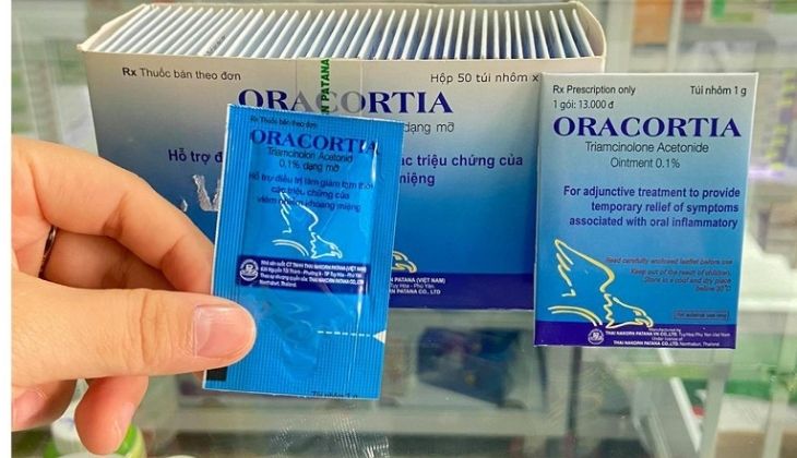 Thuốc nhiệt miệng Oracortia