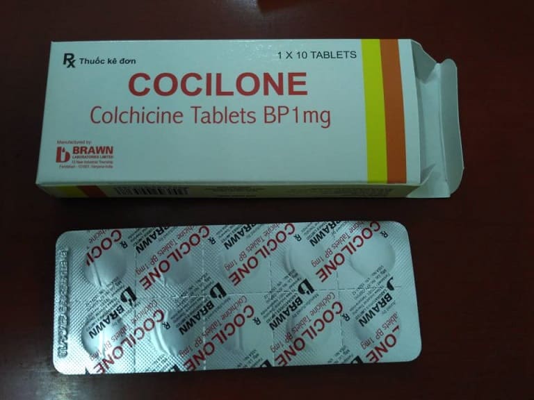 Thuốc Gout Colchicine giá bao nhiêu? Thuốc Gout Colchicine giá bao nhiêu?