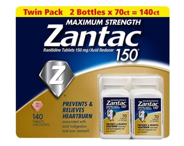 Thuốc đau dạ dày Zantac Thuốc đau dạ dày Zantac