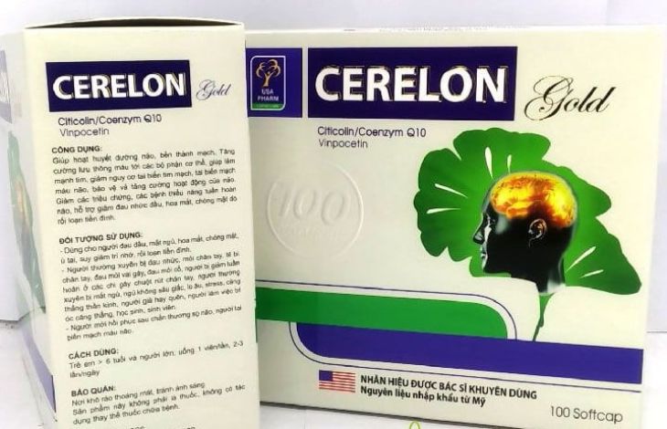 Viên bổ não Cerelon Gold giúp giảm các triệu chứng của bệnh tiền đình Viên bổ não Cerelon Gold giúp giảm các triệu chứng của bệnh tiền đình