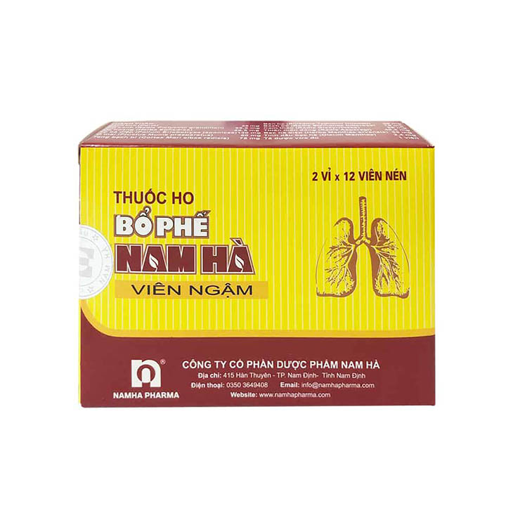 Thuốc trị ho Bổ phế Nam hà là cái tên rất quen thuộc với người Việt Thuốc trị ho Bổ phế Nam hà là cái tên rất quen thuộc với người Việt