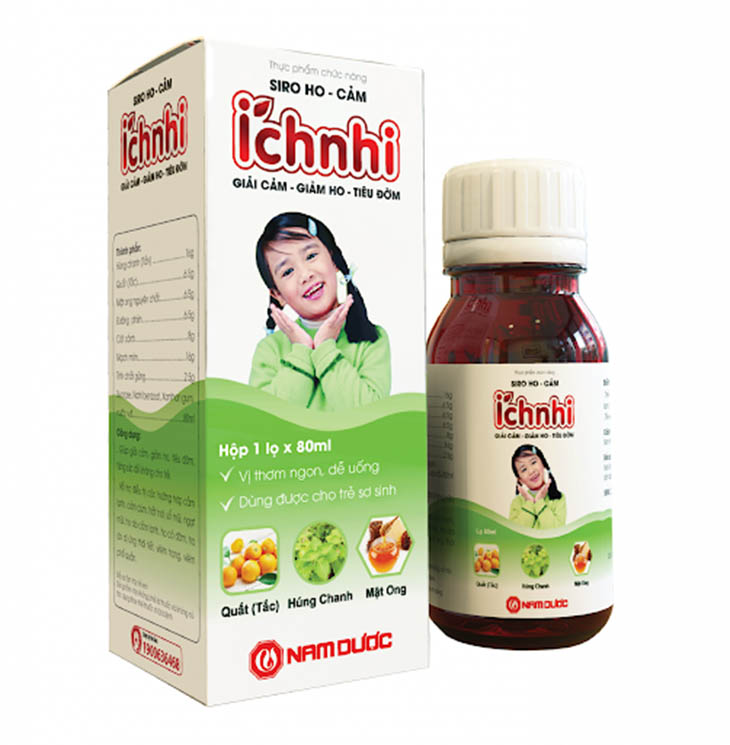 Thuốc trị ho Ích Nhi rất phù hợp với trẻ nhỏ Thuốc trị ho Ích Nhi rất phù hợp với trẻ nhỏ