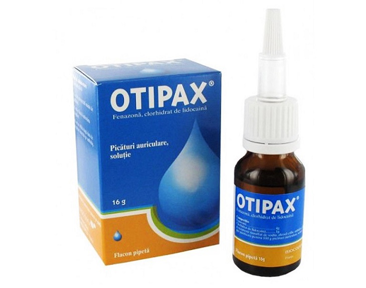 Otipax - thuốc nhỏ tai giảm đau và sát khuẩn Otipax - thuốc nhỏ tai giảm đau và sát khuẩn
