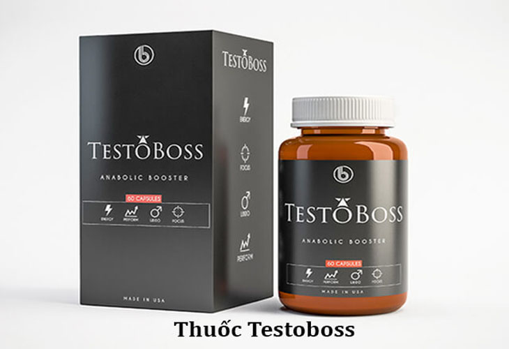 Testoboss - Thuốc trị xuất tinh sớm nổi tiếng của Mỹ Thuốc trị xuất tinh sớm của Mỹ Testoboss