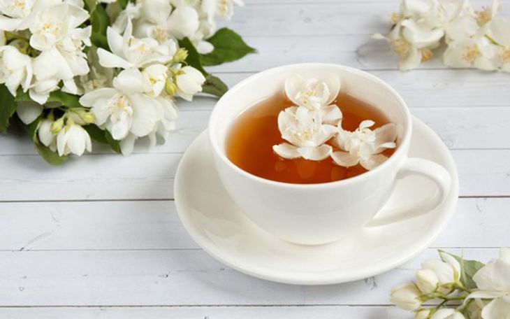 Trà trị mất ngủ hoa nhài cho giấc ngủ sâu, an giấc