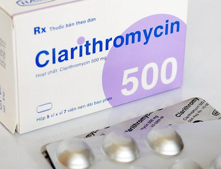 Cần cẩn trọng khi sử dụng thuốc Clarithromycin Cần cẩn trọng khi sử dụng thuốc Clarithromycin