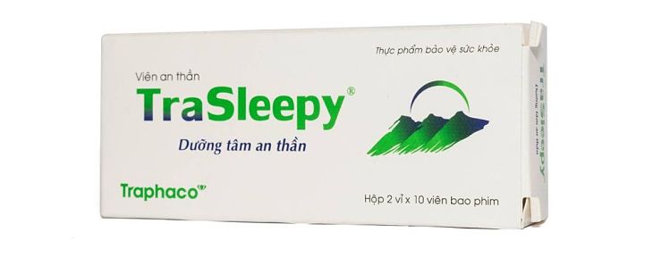 Viên uống dưỡng tâm an thần Trasleepy Viên uống dưỡng tâm an thần Trasleepy