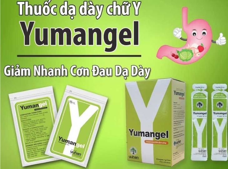 Thuốc dạ dày chữ Y Yumangel giúp cải thiện nhanh các triệu chứng đau dạ dày Thuốc dạ dày chữ Y Yumangel giúp cải thiện nhanh các triệu chứng đau dạ dày