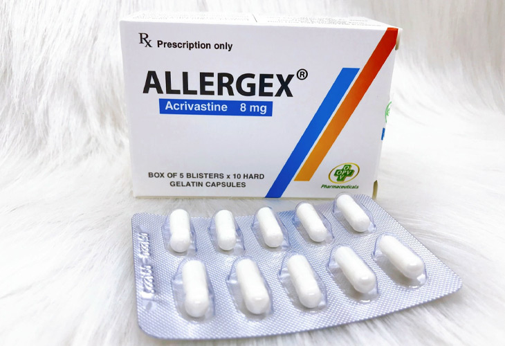 Acrivastine cho hệu quả cao trong việc giảm ngứa