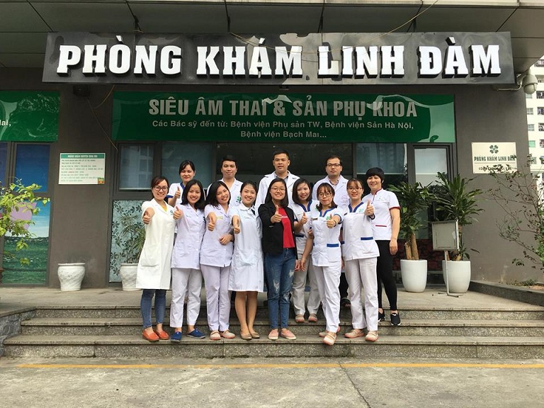 Đội ngũ nhân sự tại phòng khám Linh Đàm