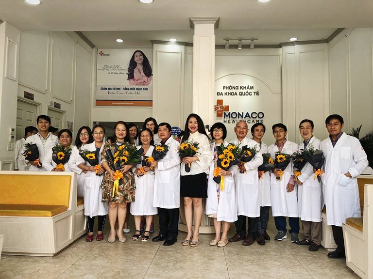 Đội ngũ bác sĩ tại Phòng khám Đa khoa Quốc tế Monaco Healthcare