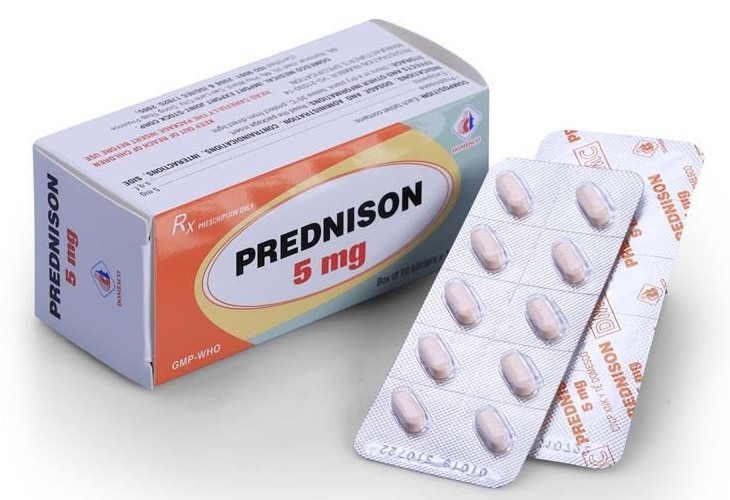 Prednison là thuốc trị mề đay mãn tính corticoid