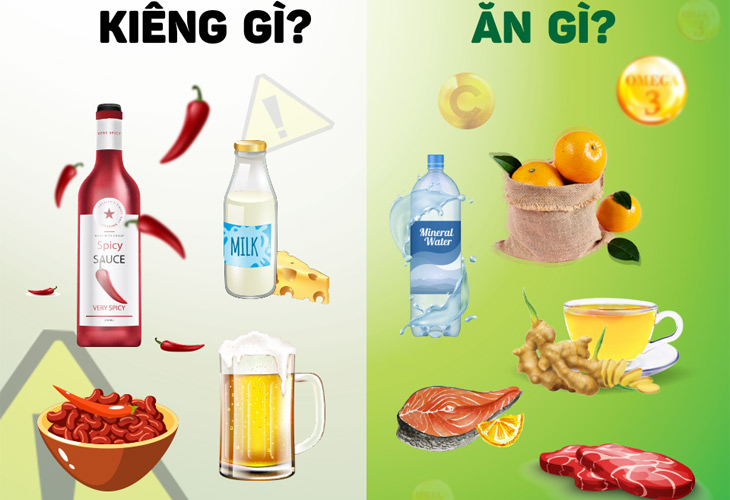 Chế độ dinh dưỡng lành mạnh là cách giúp người viêm xoang cải thiện bệnh