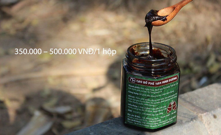 cao bổ thận tâm minh đường giá bao nhiêu