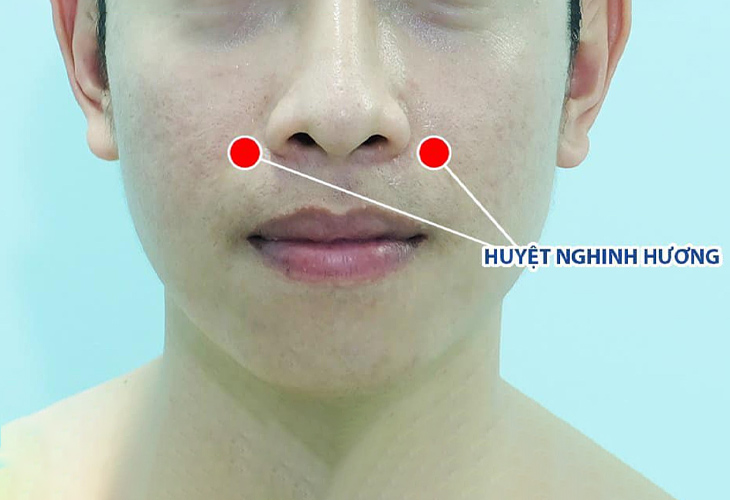 Vị trí huyệt Nghinh Hương