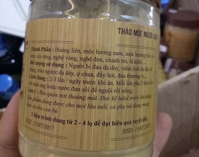Thuốc đau dạ dày Mộc Vị An