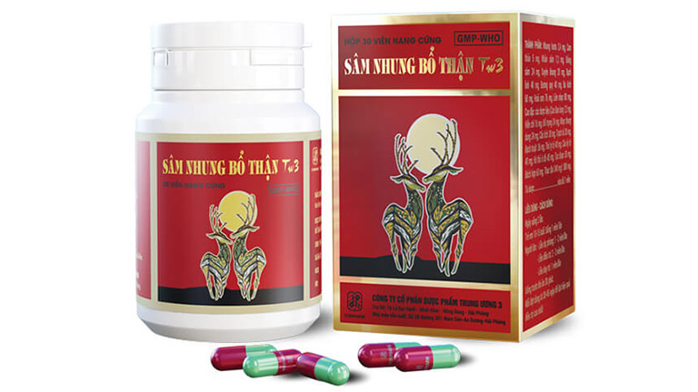 sâm nhung bổ thận tw3 giá bao nhiêu sâm nhung bổ thận tw3 giá bao nhiêu