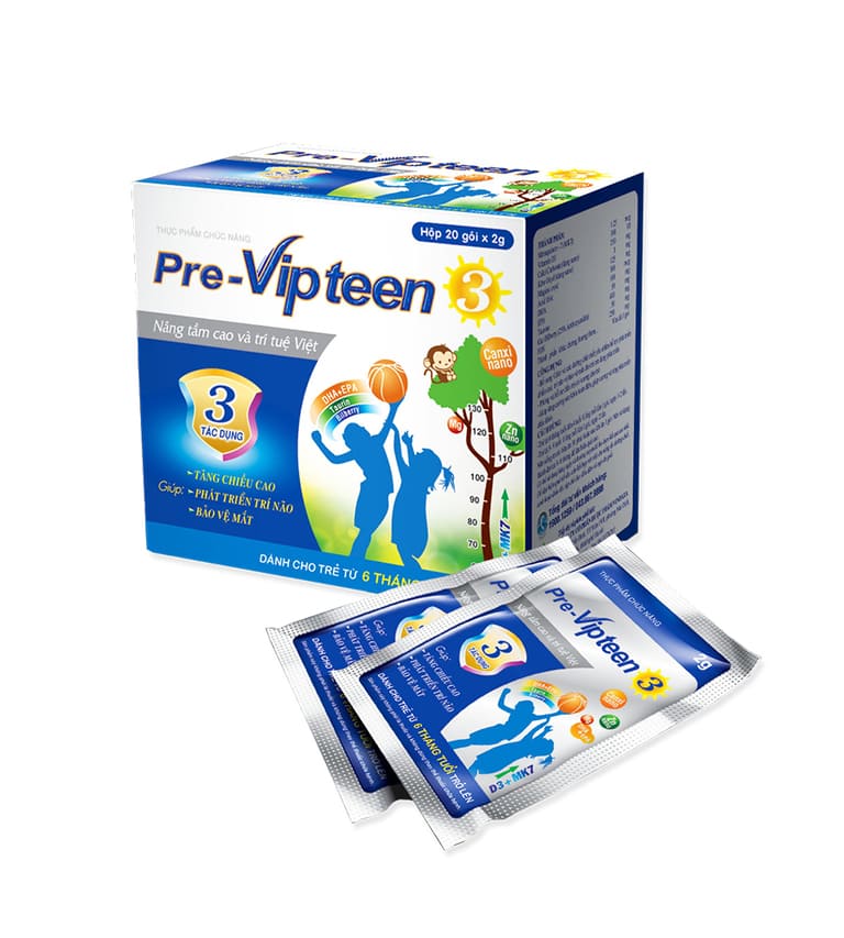 TPCN vipteen tăng chiều cao