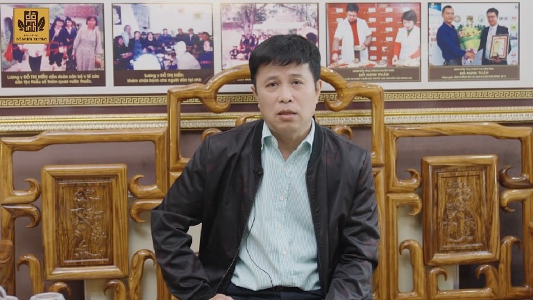 Anh Trung - bệnh nhân chữa mỡ máu tại Đỗ Minh Đường